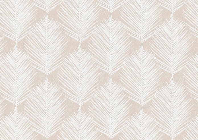 Gentle Palm, Natural - Motorised Roman Blind - Image 7